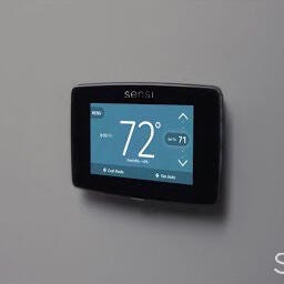 Tap into home comfort with Sensi™ Touch smart Thermostat